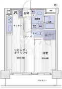 エスティメゾン大島 1212 間取り図