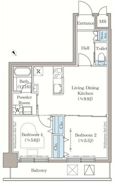 ステラテラス 706 間取り図