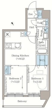 ステラテラス 310 間取り図