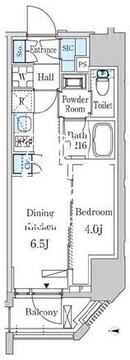 ザ・ライオンズフォーシア蒲田 703 間取り図