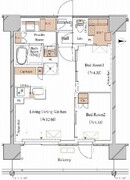 ブランシエスタ木場 202 間取り図