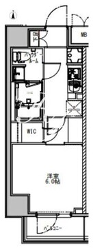 エスレジデンス押上サウス 205 間取り図