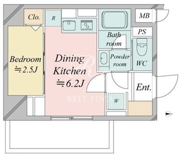 ドゥーエ王子神谷 705 間取り図