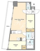 アルファコート梅島 214 間取り図