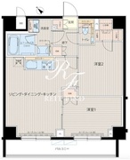 ルーブル中板橋六番館 202 間取り図