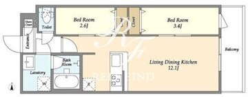 アルファコート梅島 311 間取り図