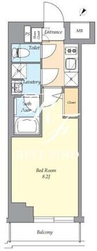 アイフラット渋谷西原 402 間取り図