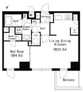 エスティメゾン四谷坂町 410 間取り図