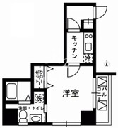 レジディア中野 303 間取り図