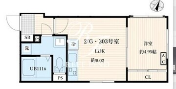 アグライア要町 303 間取り図