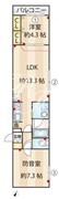ルミナス練馬 301 間取り図