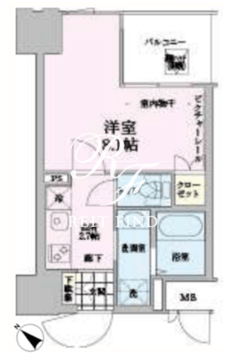 東神田テラスレジデンス 604 間取り図