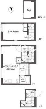 ペア新大久保 103 間取り図