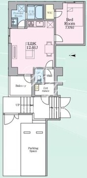 Daiwaグレイスメゾン亀戸 104 間取り図