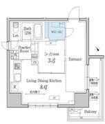 デュオフラッツ池尻大橋 401 間取り図