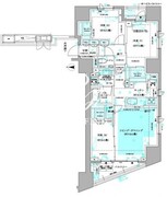 ディームス方南町 205 間取り図