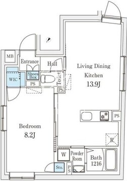 アグライア千石 305 間取り図