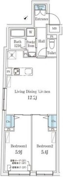 アグライア千石 304 間取り図