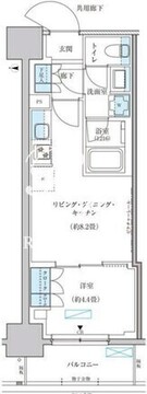 パークアクシス池袋イースト 304 間取り図
