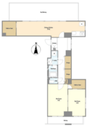 シェル中野弥生町 804 間取り図