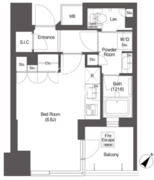 コンフォリア新中野 316 間取り図