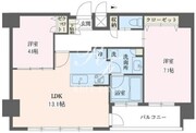 リーフコンフォート赤羽 1303 間取り図