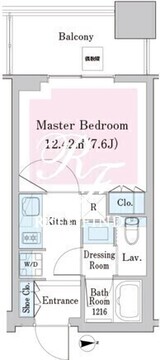 中野ステーションレジデンス 517 間取り図