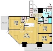 ザ・タワー十条 2809 間取り図