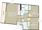 西馬込テラスコート 308 間取り図
