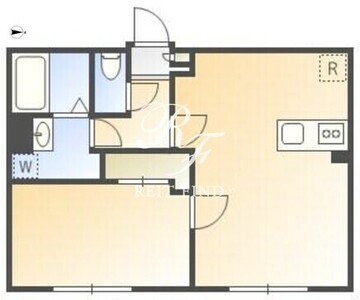 THE PARK EXIA麻布十番 502 間取り図
