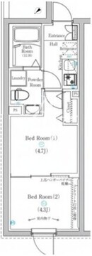 上池台1丁目マンション 103 間取り図