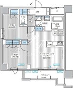 メゾンクロロ 204 間取り図