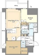オアーゼ日暮里レジデンス 1013 間取り図