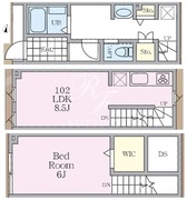 MOK-TERRACE 358 102 間取り図