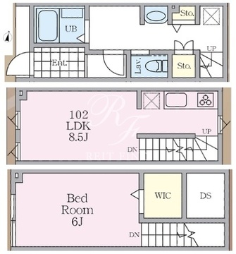 MOK-TERRACE 358 102 間取り図