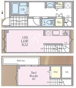 MOK-TERRACE 358 105 間取り図