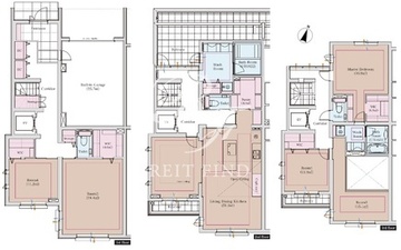 池田山1st 101 間取り図