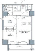 パークハビオ東中野 1304 間取り図