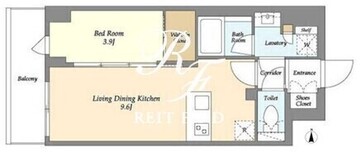 アイフラット品川戸越パークサイド 404 間取り図