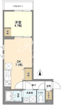 ウェルスクエア新中野2 301 間取り図