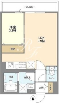 ウェルスクエア新中野2 302 間取り図