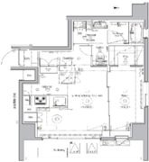 シーフォルム上野アジールコート 901 間取り図