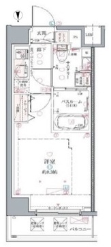 クレヴィスタ中野 103 間取り図