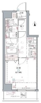 クレヴィスタ中野 302 間取り図