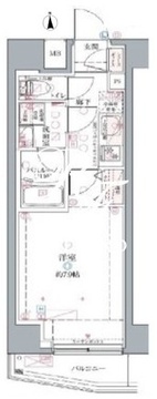 クレヴィスタ中野 303 間取り図