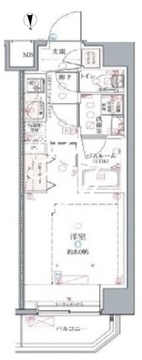クレヴィスタ中野 304 間取り図