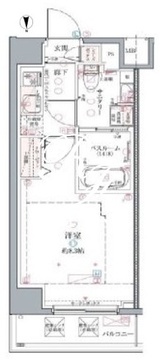 クレヴィスタ中野 604 間取り図