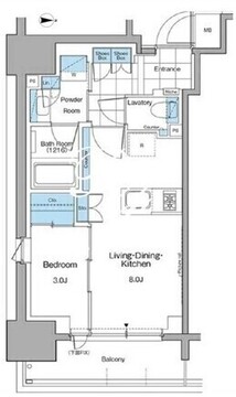 ルフォンプログレ本郷三丁目 101 間取り図