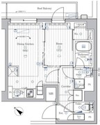 プレミアムキューブ西荻窪#mo 601 間取り図