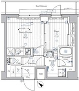 プレミアムキューブ西荻窪#mo 602 間取り図